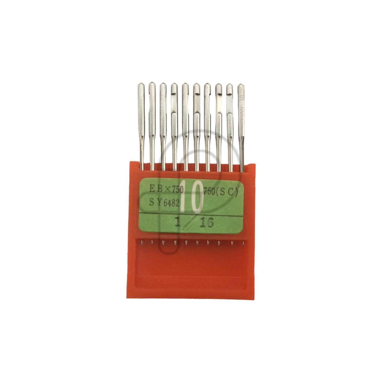 Organ Industrial needle ebx750 size 16, pk 10