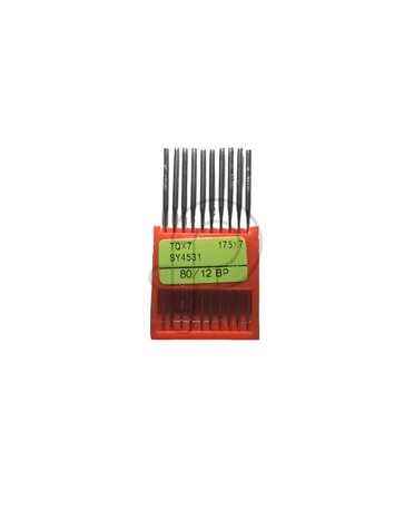 Organ Industrial needletqx7 size12 ball point, pk 10