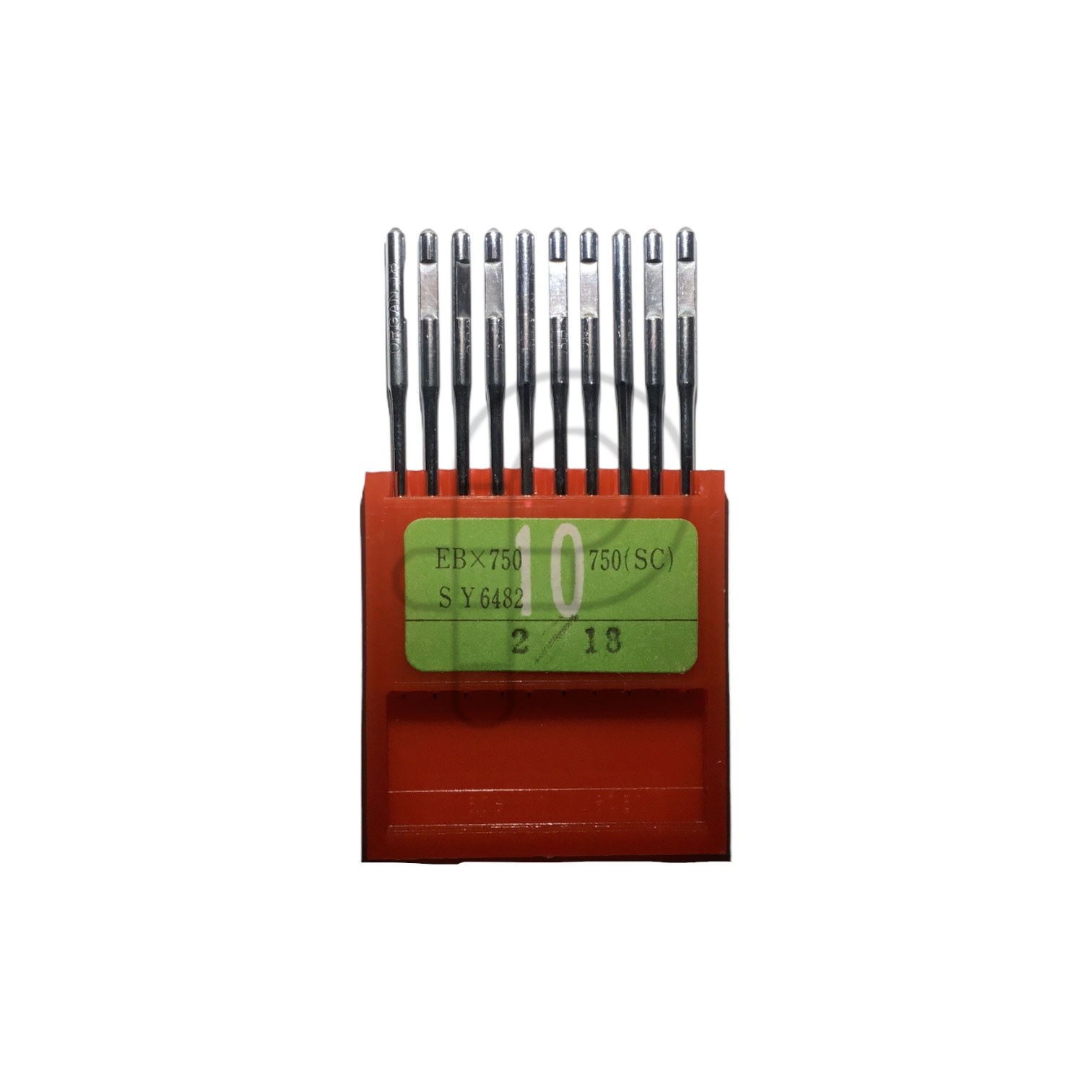 Organ Industrial needle ebx750 size18 pk 10