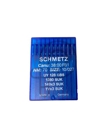 Schmetz DISC Schmetz needle UY128 GBS size 70/10 pack of 10