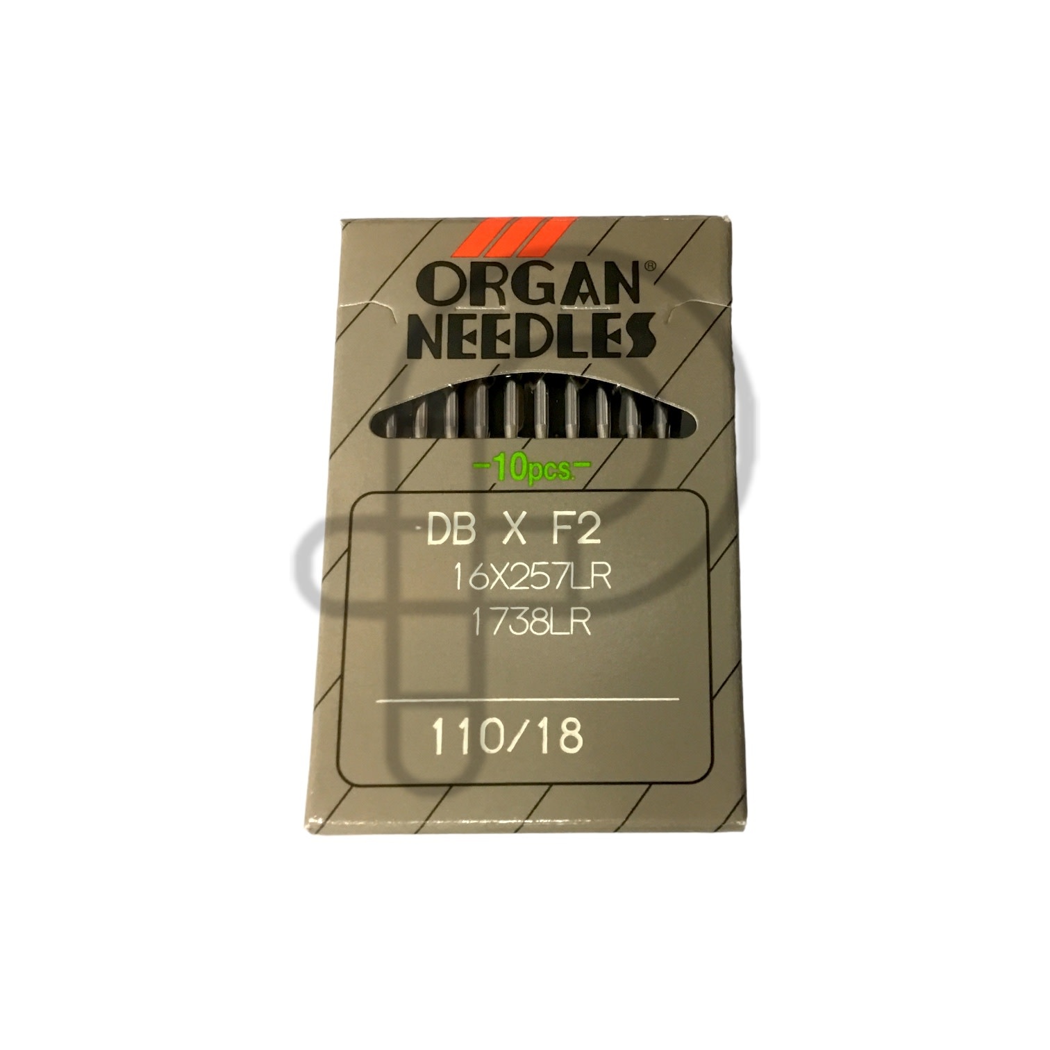 Organ Needle industrial organ dbxf2 leather size 18