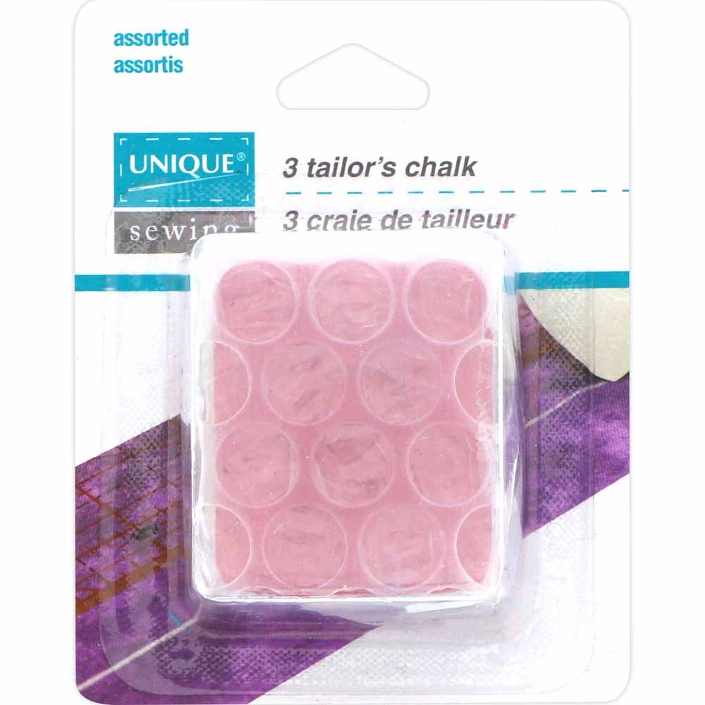 Unique UNIQUE SEWING Tailor Chalk - 3pcs
