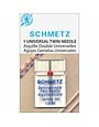 Schmetz Aiguille double SCHMETZ #1777 sur carton - 80/12 - 1.6mm - 1 unité