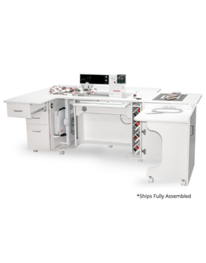 Horn Bernina cabinet Luxe sewing suite pour série 4-5-7-8 ( insert 31po )