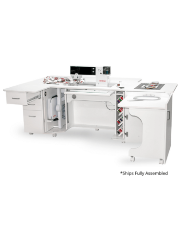 Horn Bernina cabinet Luxe sewing suite pour série 4-5-7-8 ( insert 31po )