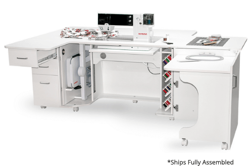 Horn Bernina cabinet Luxe sewing suite pour série 4-5-7-8 ( insert 31po )