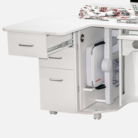 Horn Bernina cabinet Luxe sewing suite pour série 4-5-7-8 ( insert 31po )