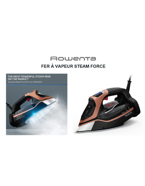 Rowenta DISC Rowenta fer à vapeur Steam Force (Nouveau)