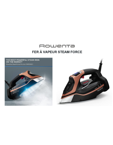 Rowenta DISC Rowenta fer à vapeur Steam Force (Nouveau)