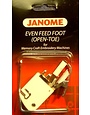 Janome Janome pied double entrainement ouvert