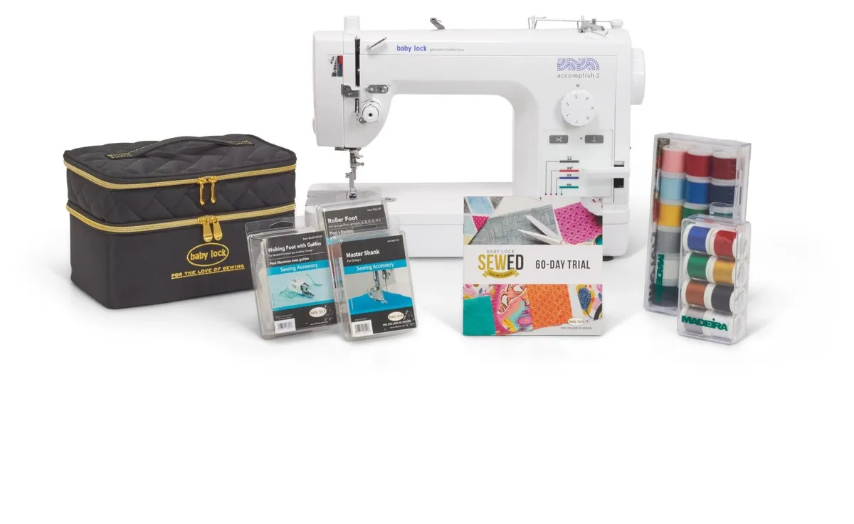Baby Lock Accomplish2 Get Started Kit Q3&4 2023 (sewing machine not included)