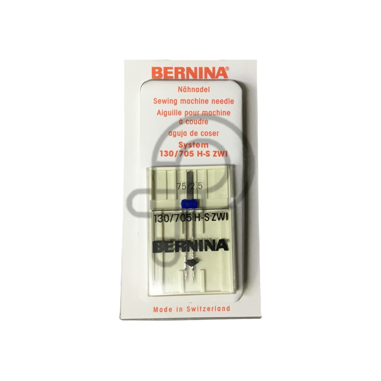 Bernina Needle double bernina 75/2,5