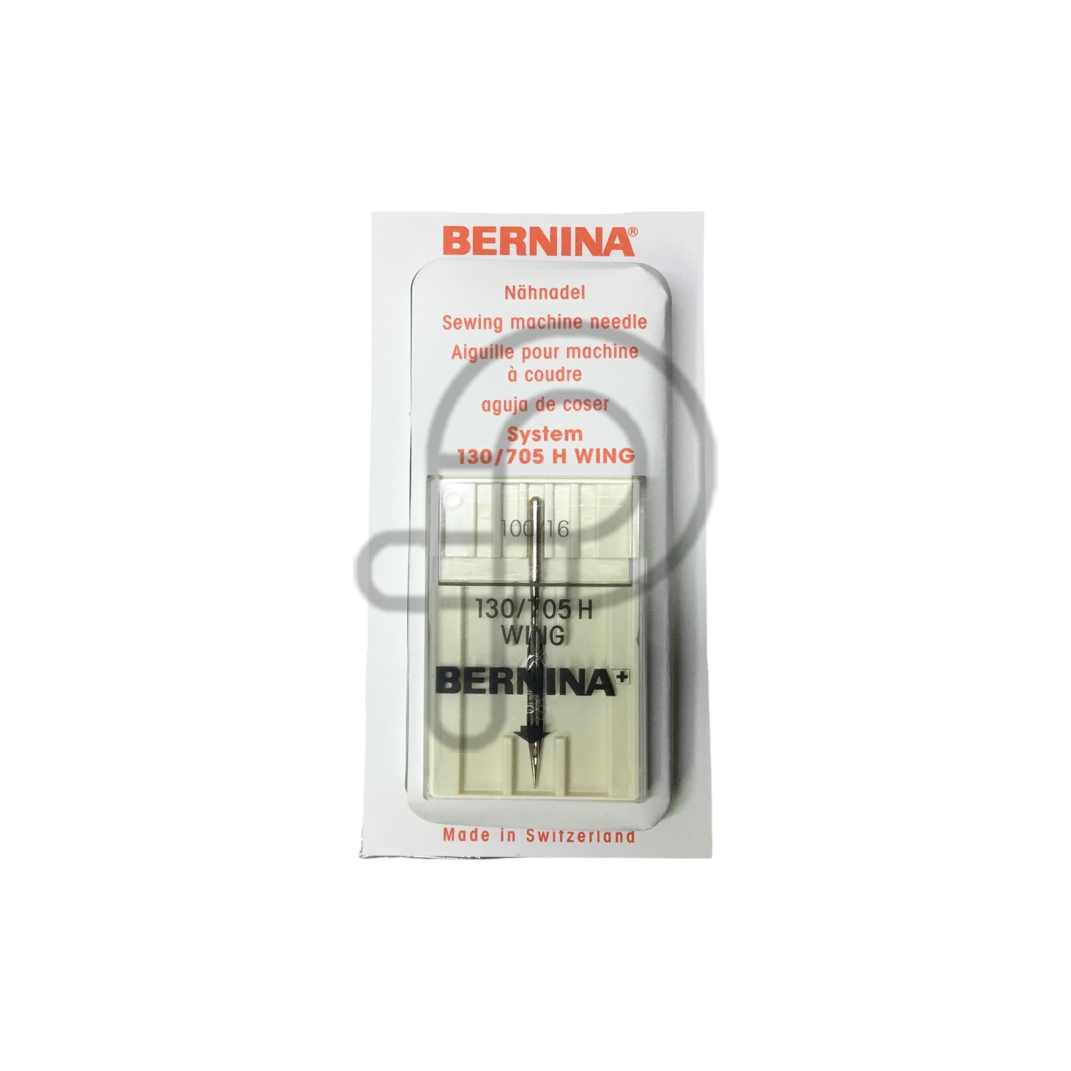 Bernina Needle double hemstitch bernina 100/16