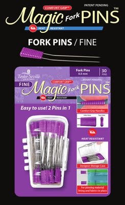 Taylor Seville Originals Magic Fork Pins 0.5mm 30 ct