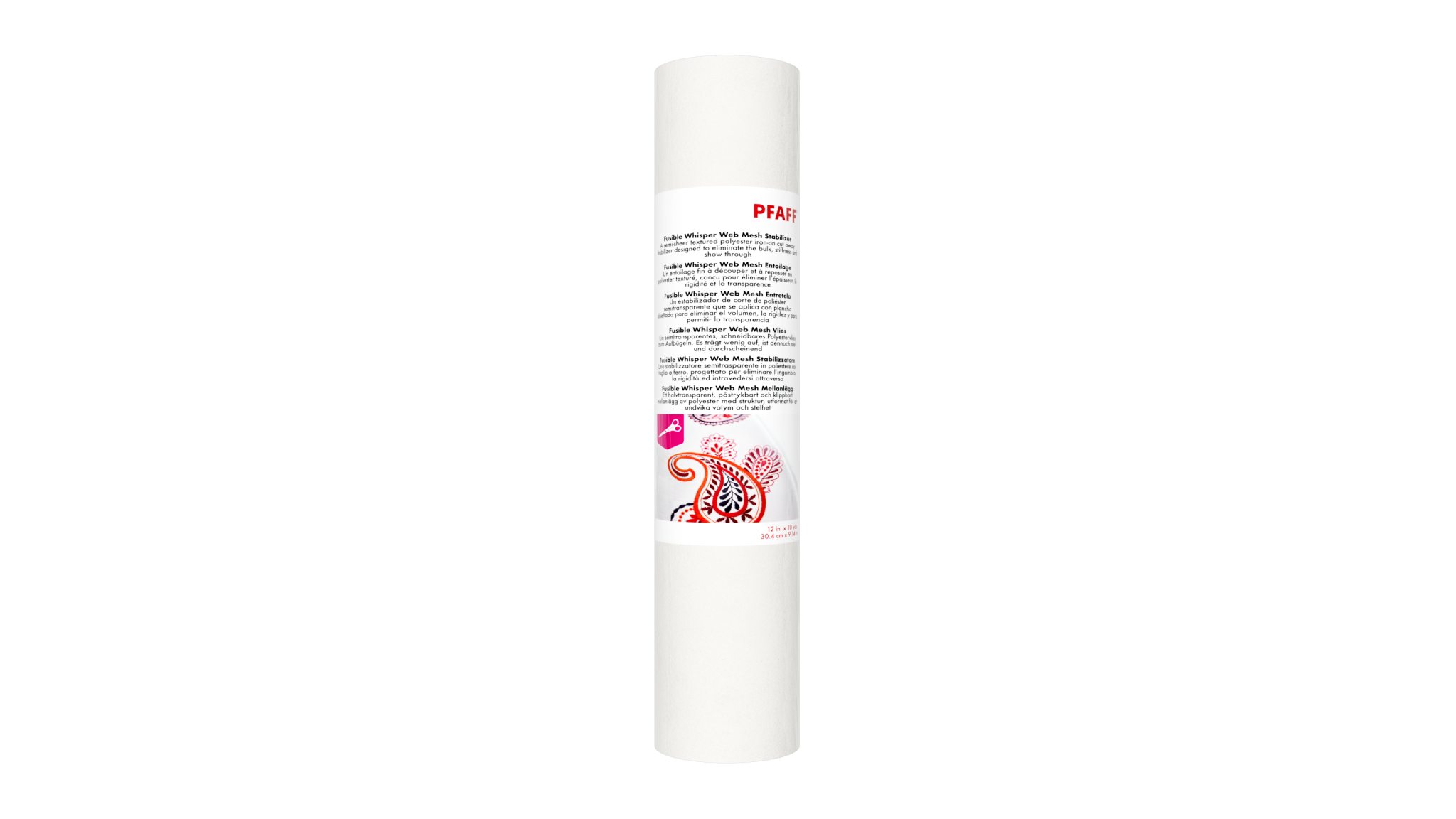 Pfaff Pfaff 12inx10yd fuse whisper web mesh
