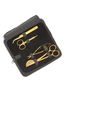 Baby Lock Baby Lock gold scissor set with embossed black pouch