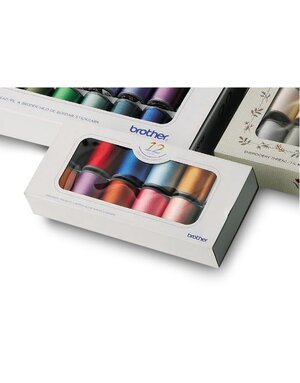 Brother Thread embroidery kit 12 colours / brother