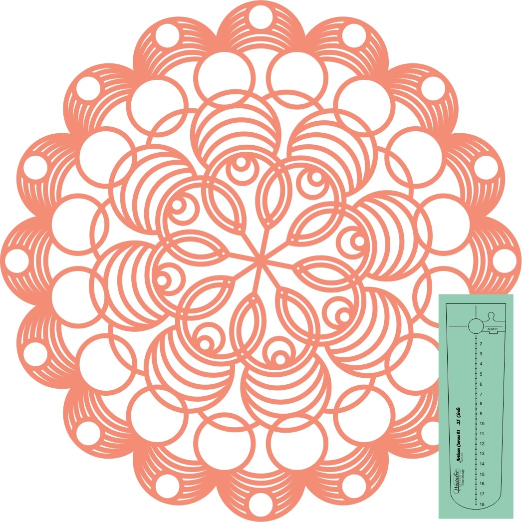 Westalee Westalee artisan curve templates pk of 5