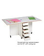 Sylvia Design Assembled Cutting and Craft Table-3000-A