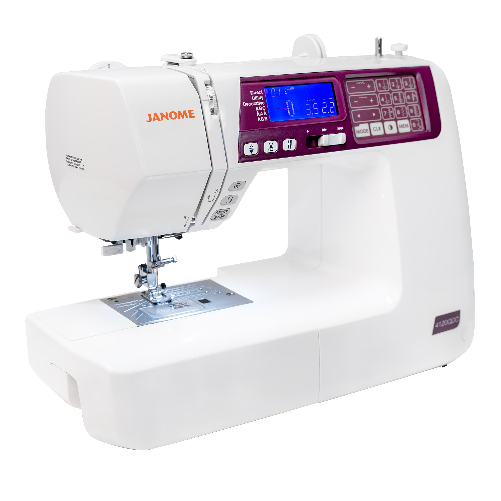 Janome Janome couture 4120QDC-G