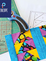 Pénélope Technique de piéçage sur papier (Paper piecing)