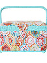 Vivace VIVACE Panier à couture moyen - Multi - 25 x 19 x 15cm (10 x 7 1/2 x 5 3/4po)
