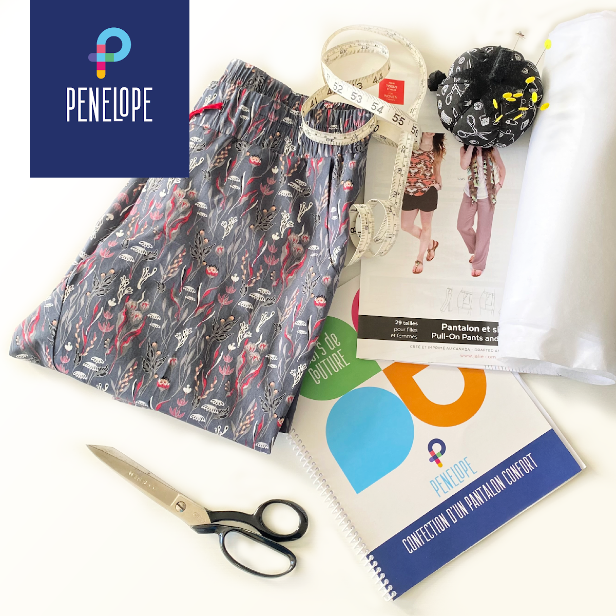 Pénélope Introduction à la confection d'un pantalon