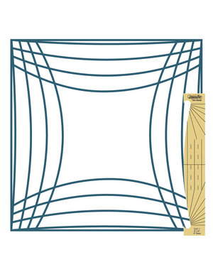 Westalee Westalee curved cross hatch ruler