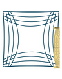 Westalee Westalee curved cross hatch ruler