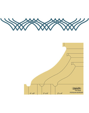 Westalee Westalee persian border ruler high shank