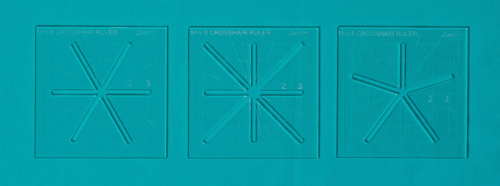 Westalee Westalee ensemble 3 mini règles de repérage d'angle