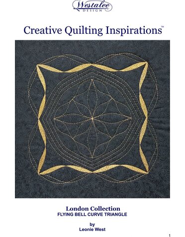 Westalee Westalee livre Creative Quilting Flying Bell Curve Inspirations (Anglais)