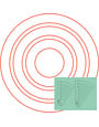 Westalee Westalee Règle Cercles Progressif Ens de 2 Set #1