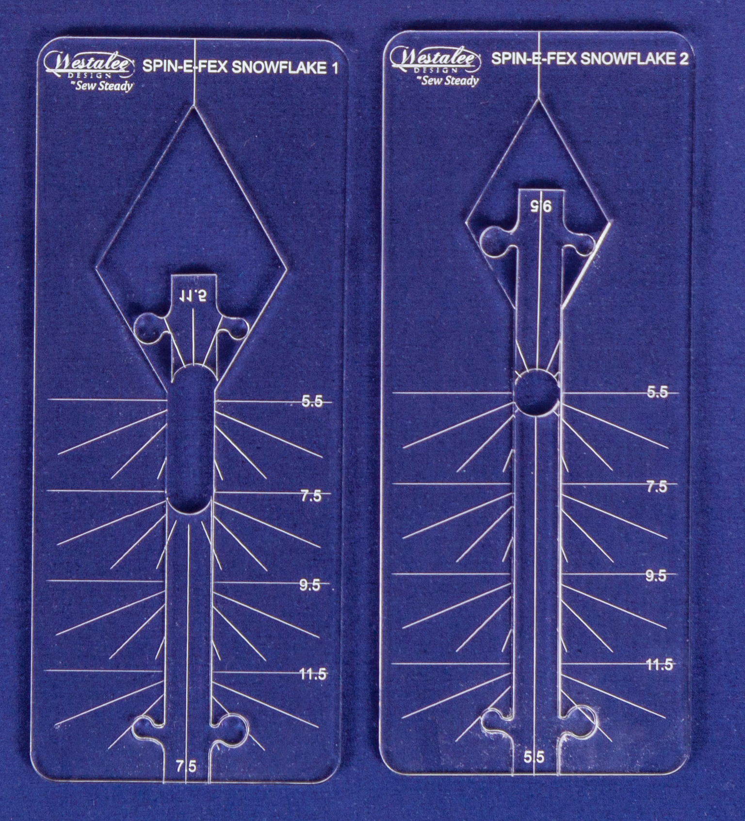 Westalee Westalee ruler spin-e-fex snowflake