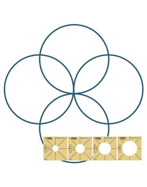 Westalee Westalee simple circles ruler