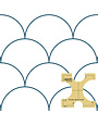 Westalee Westalee simple semi-circle ruler