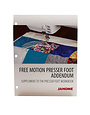 Janome Janome workbook presser foot Workbook - free motion quilting addendum