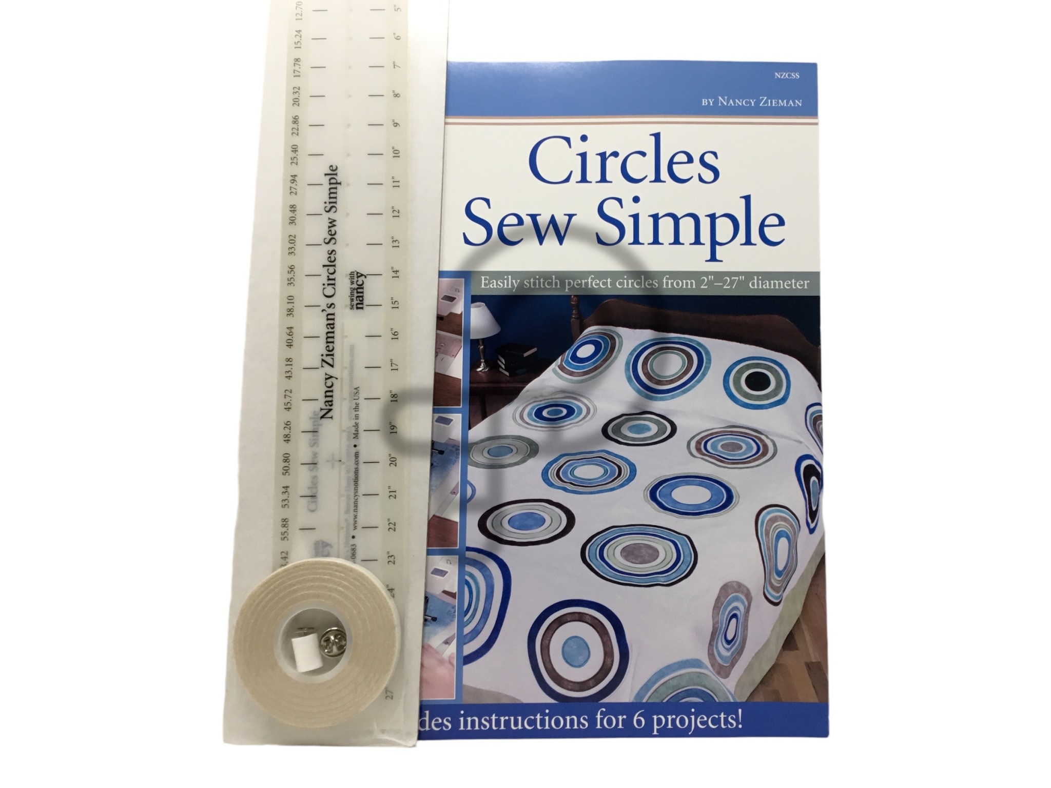 Baby Lock Disc kit book and attachement circular