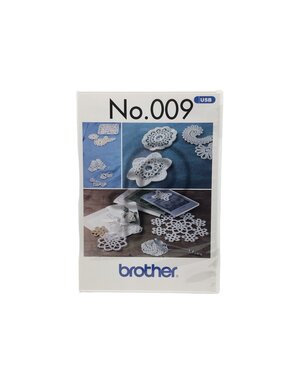 Brother Brother SAEU9C Collection de motifs de broderie de style crochet