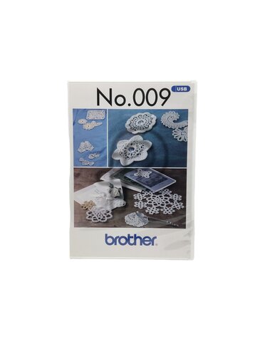 Brother Brother SAEU9C Collection de motifs de broderie de style crochet