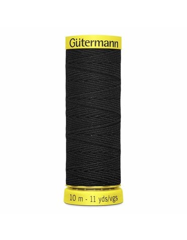 Gütermann Gütermann Elastic thread Black 10m