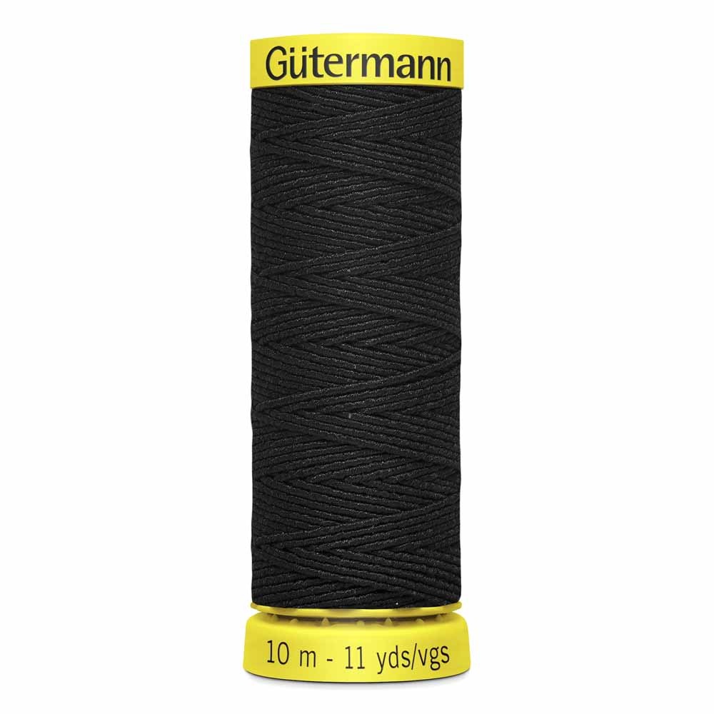 Gütermann Gütermann Elastic thread Black 10m