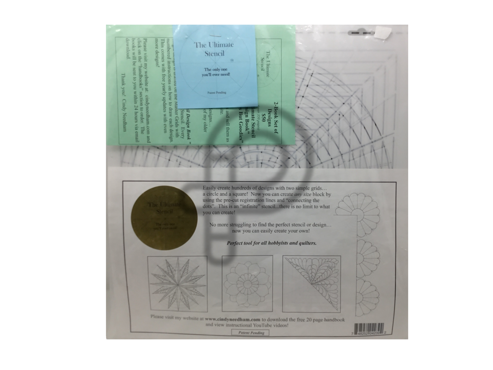Discontinué Kit ultimate stencil by cindy needham