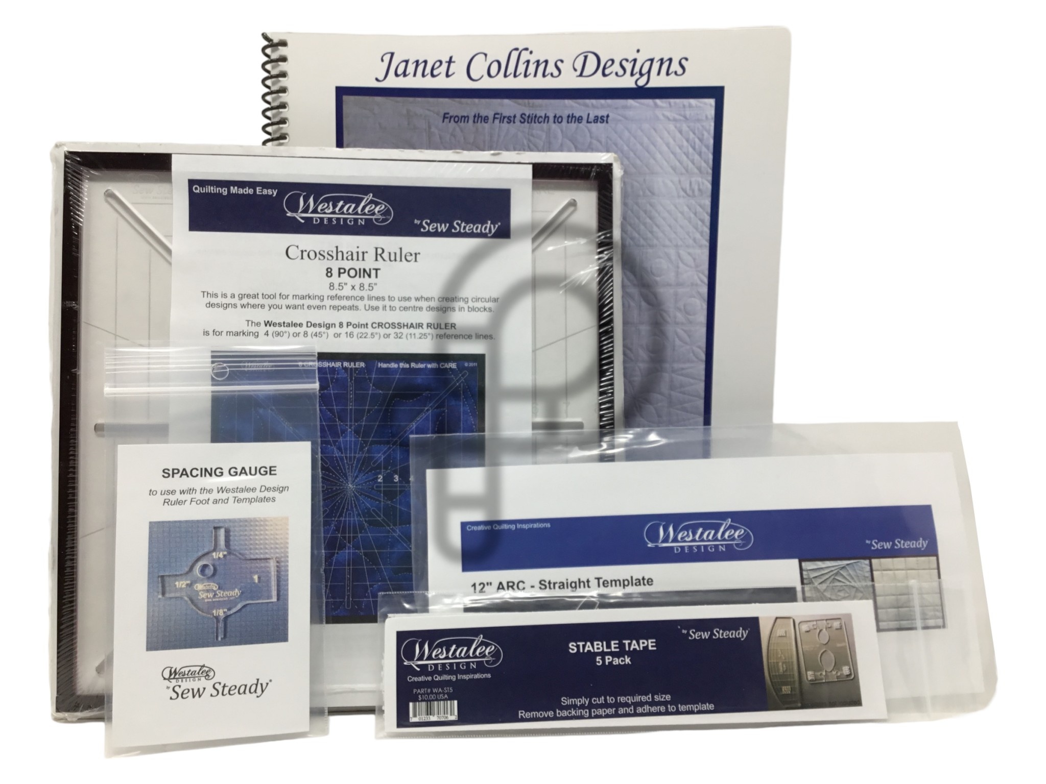 Westalee Kit ruler free motion quilting for long arm