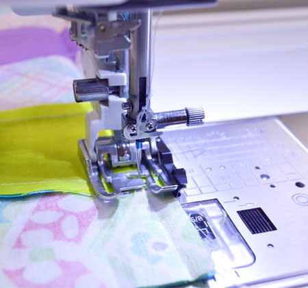 Janome Janome sole acufeed flex foot 1/4, 9 mm