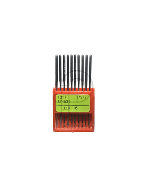 Organ Industrial needle tqx7 size 18, pk 10