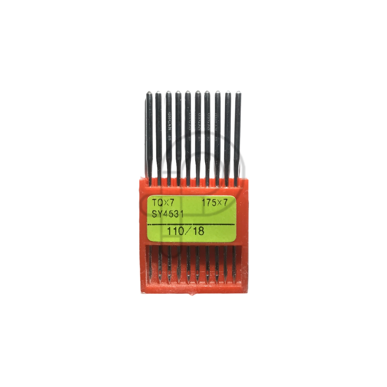 Organ Industrial needle tqx7 size 18, pk 10