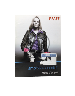 Pfaff French manual pfaff ambition essential