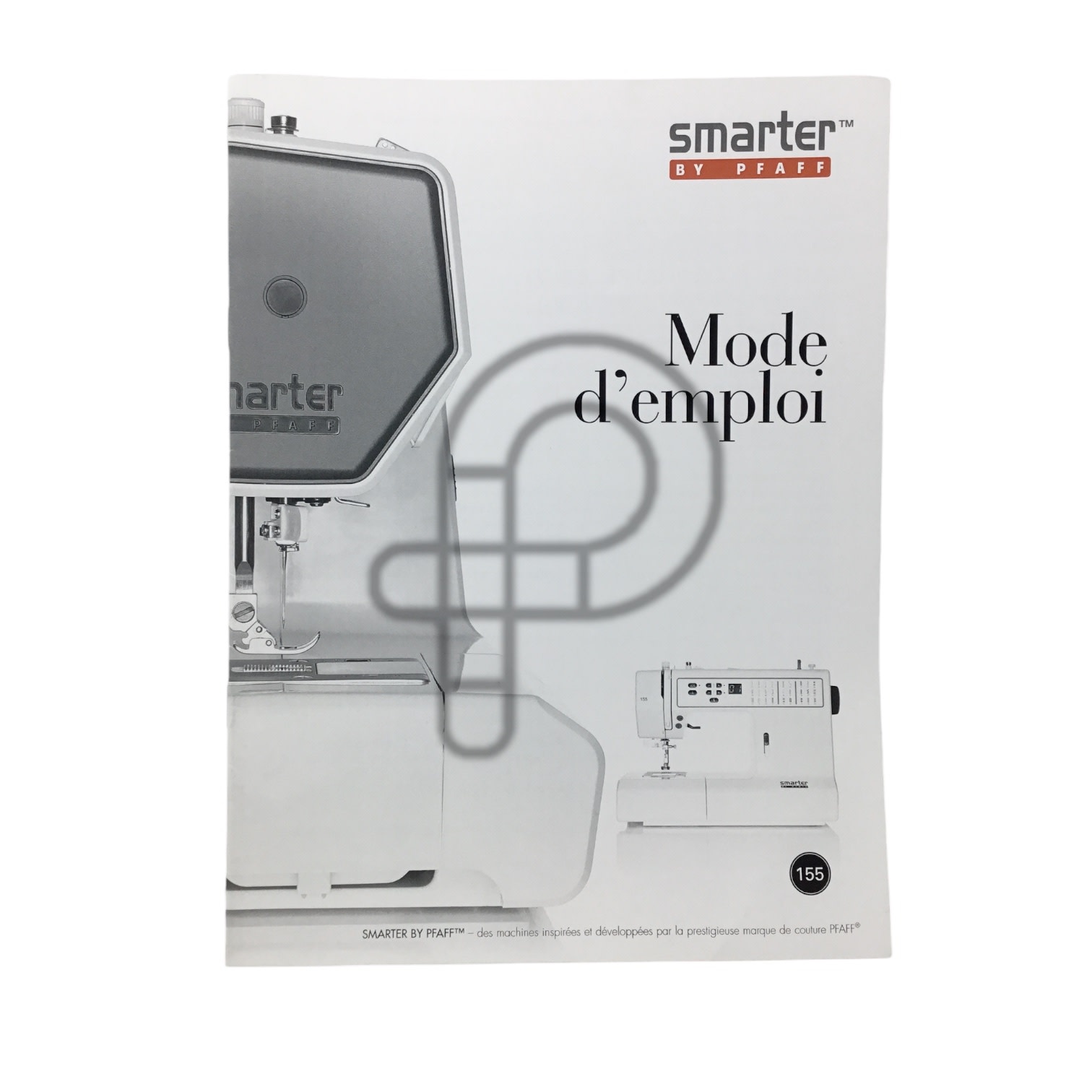 Pfaff French manual pfaff smarter 155
