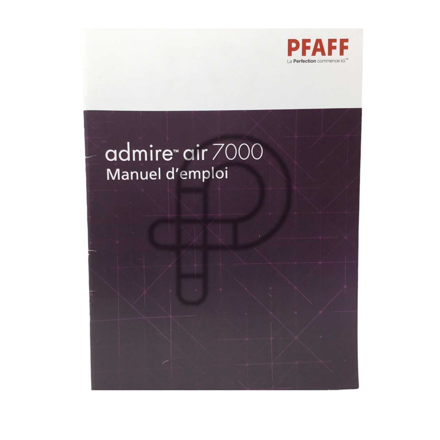 Pfaff French manual pfaff admire air 7000